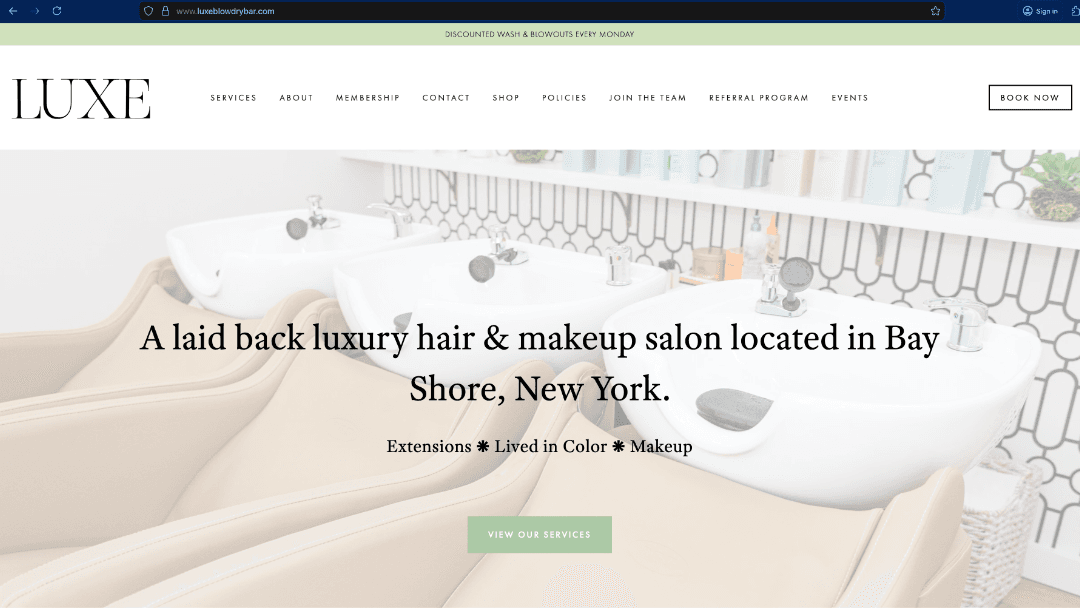 Business listing image