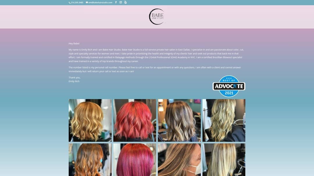 Business listing image