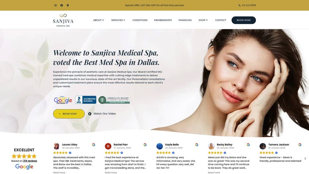 Business listing image