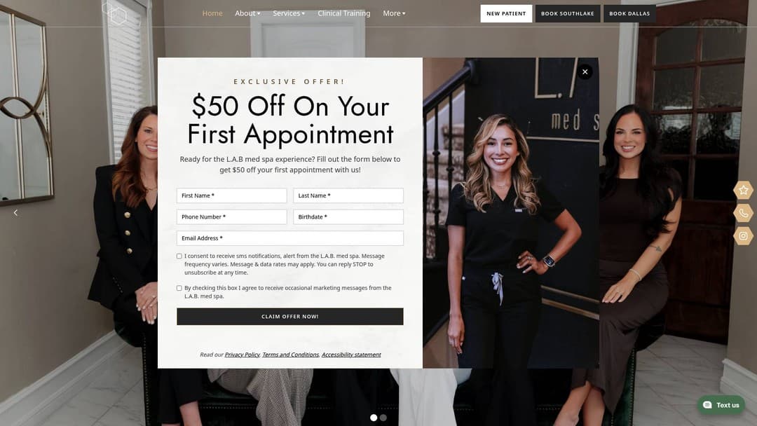 Business listing image