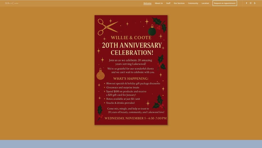 Business listing image