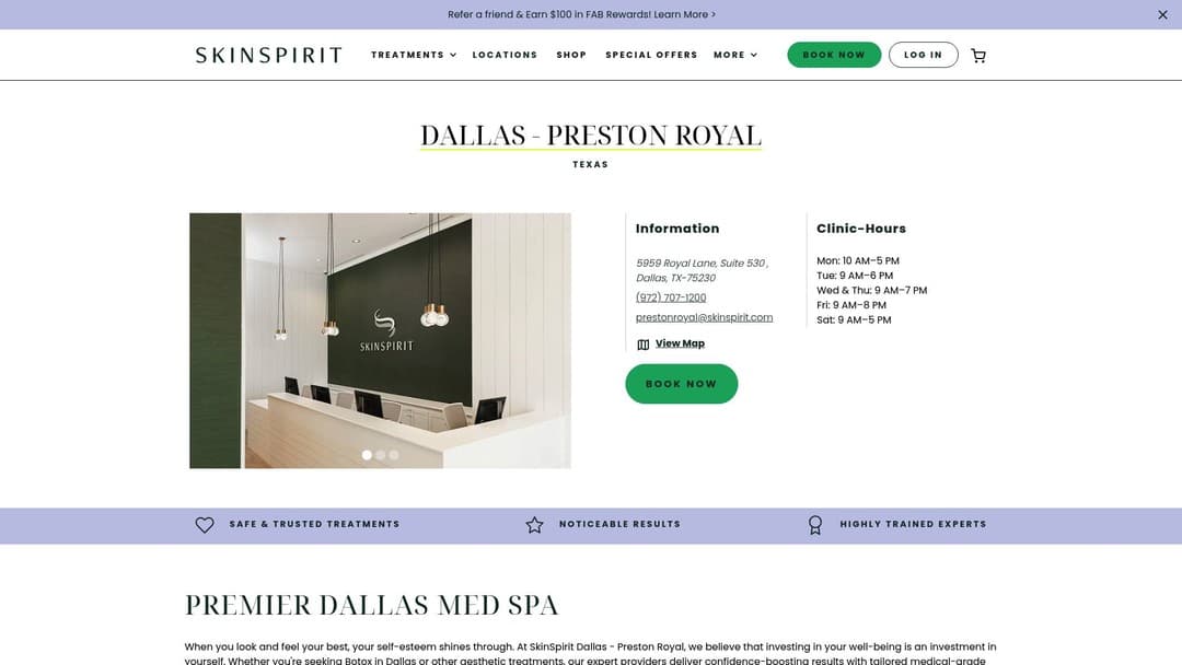 Business listing image