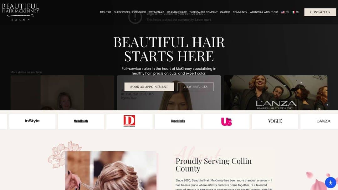 Business listing image