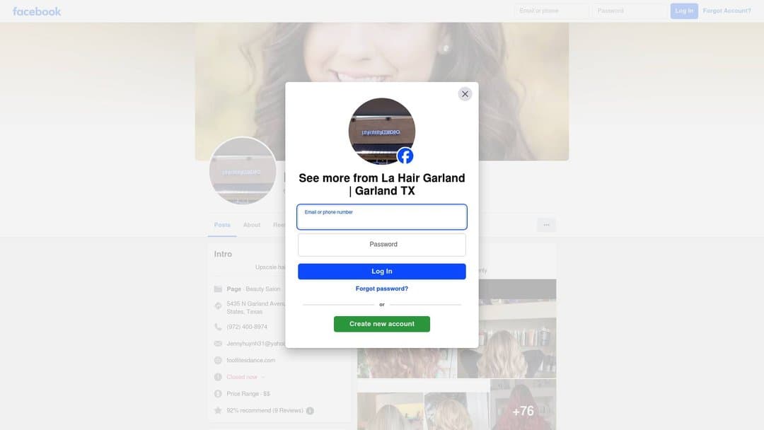 Business listing image